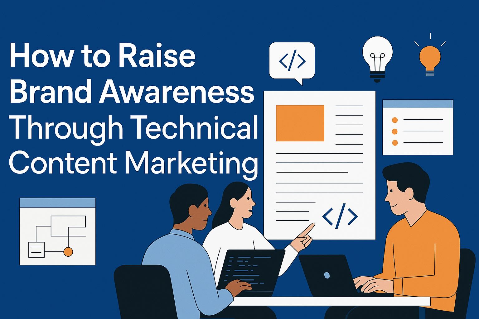 Thumbnail for blog post: How to raise brand awareness through technical content marketing?
